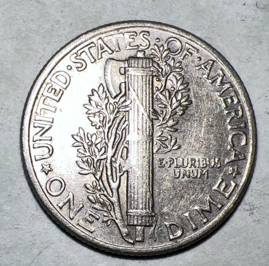 1944-Mercury Dime