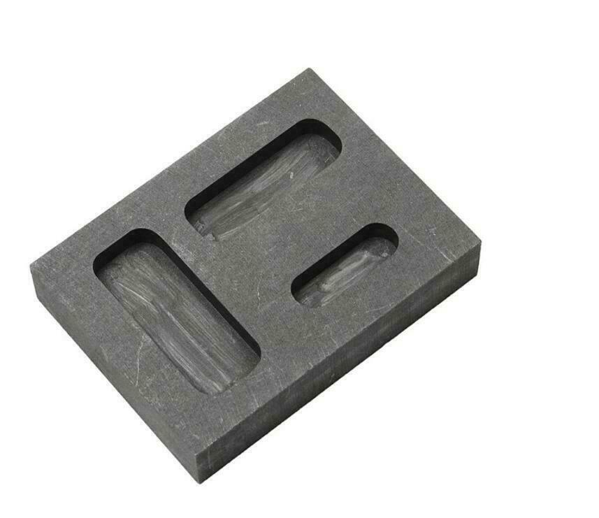 6x Graphite Ingot Crucible Mold Set Torch Melting Tool Kit For Gold & Silver HOT