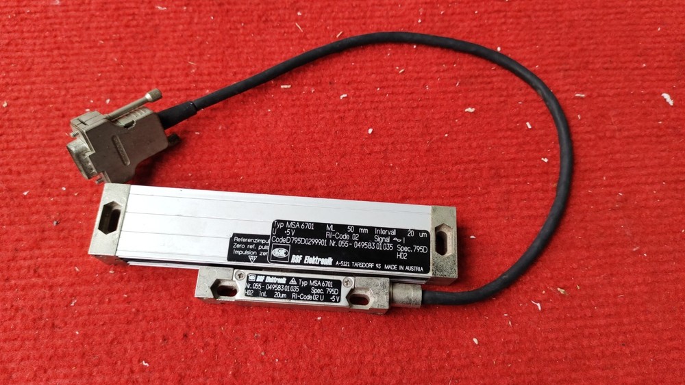 P:VT11 RSF ELEKTRONIK MSA 6701 Linear Encoder ML 50mm. Interval 20um.