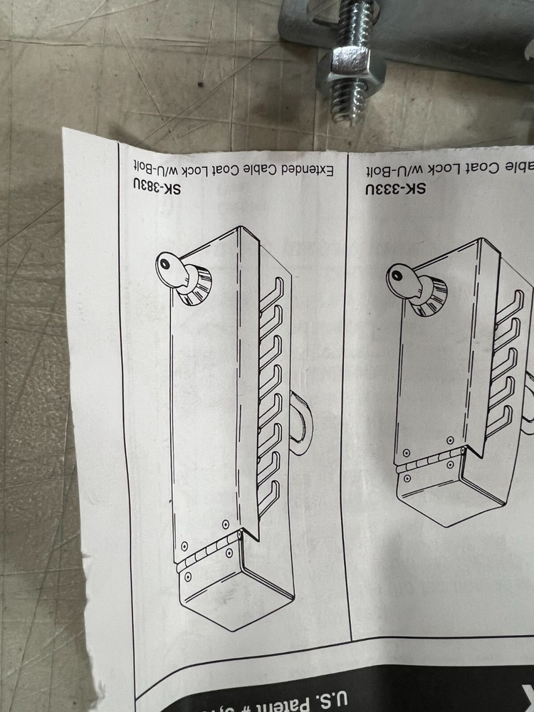 Cable Coat Lock Box - SK383U