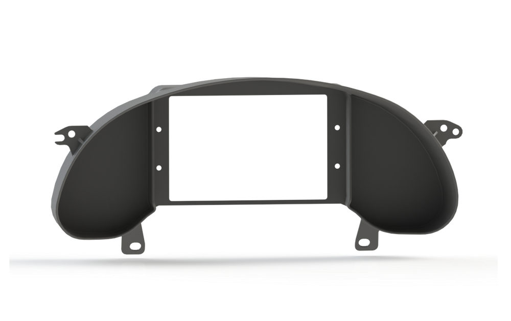 05-13 Chevy Corvette Holley EFI Custom Dash