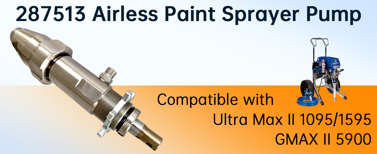 Airless Paint Sprayer 287552 Cylinder For 287513 Pump 1095 1595 5900 Replace