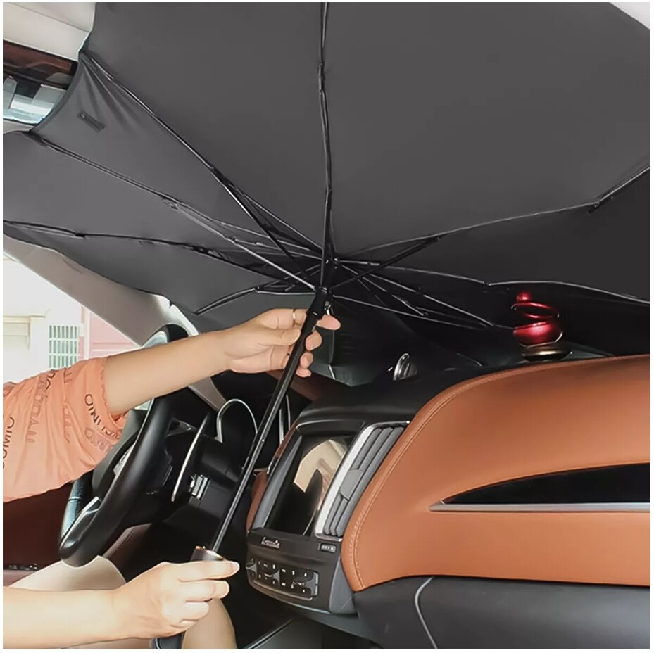 Foldable Car Windshield Sunshade Front Window Cover Visor Sun Shade Umbrella 1pc