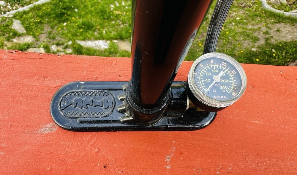 Silca Floor Pump Vintage Working Made in Italy