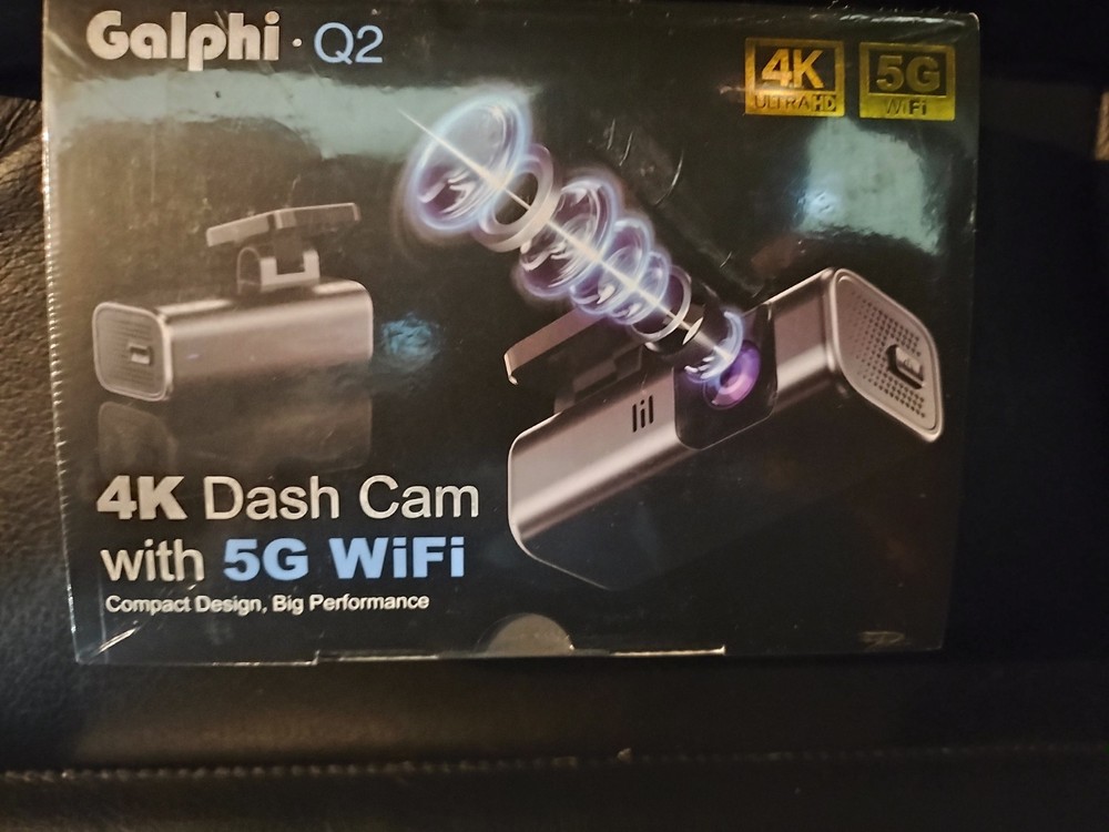 Galphi Q2 4k Dash Cam With 5g WiFi