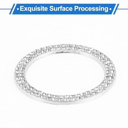 Car Push Start Button Cover, Engine Push Button Protection Cover White