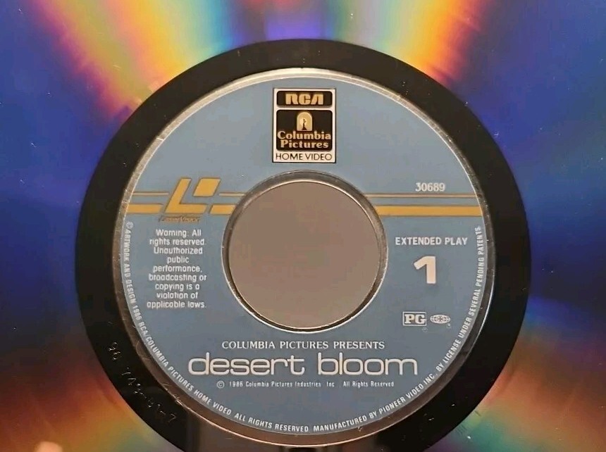 Laser Disk Desert Bloom Jon Voight EUC