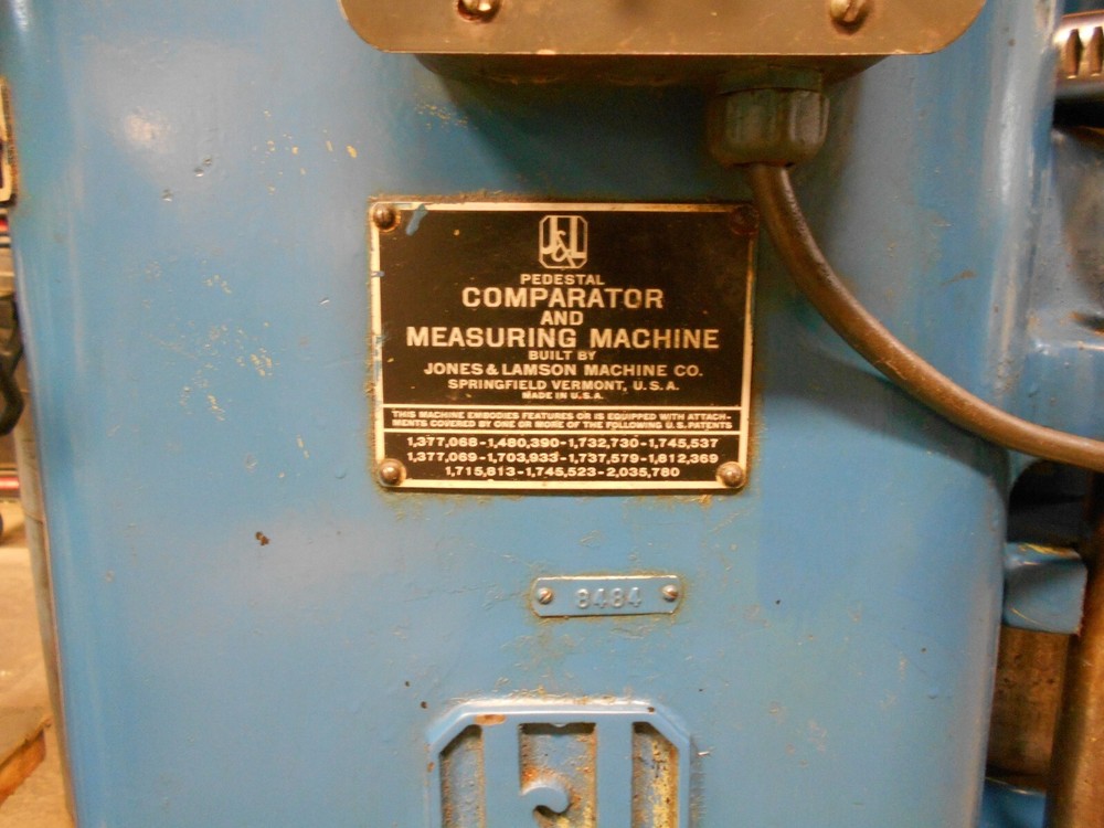 Jones and Lamson 20x Optical Comparator