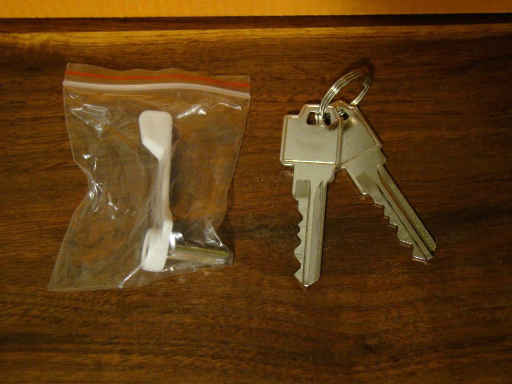 Patio Door Handle Set - PD1530WHITE