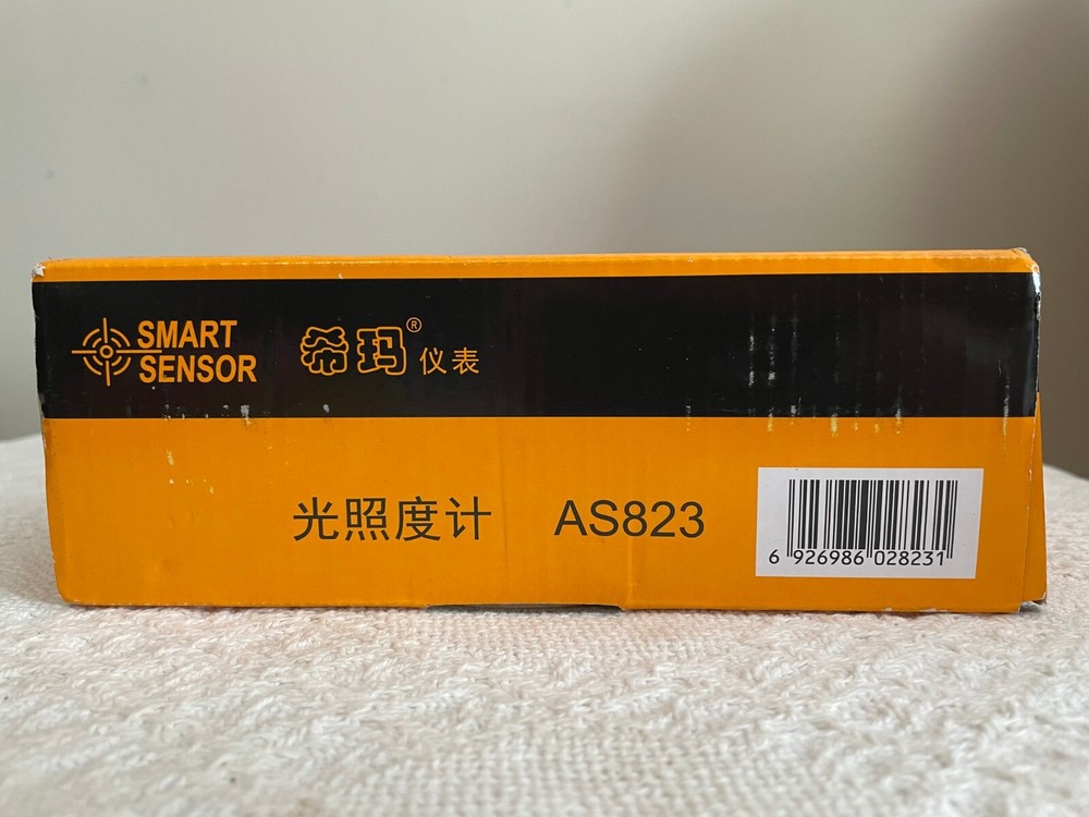 SMART SENSOR AS823 Digital Lux High Precision Light Tester