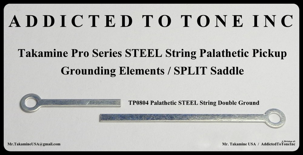 CUSTOM ORDER / Palathetic Grounding Element for SPLIT Saddle