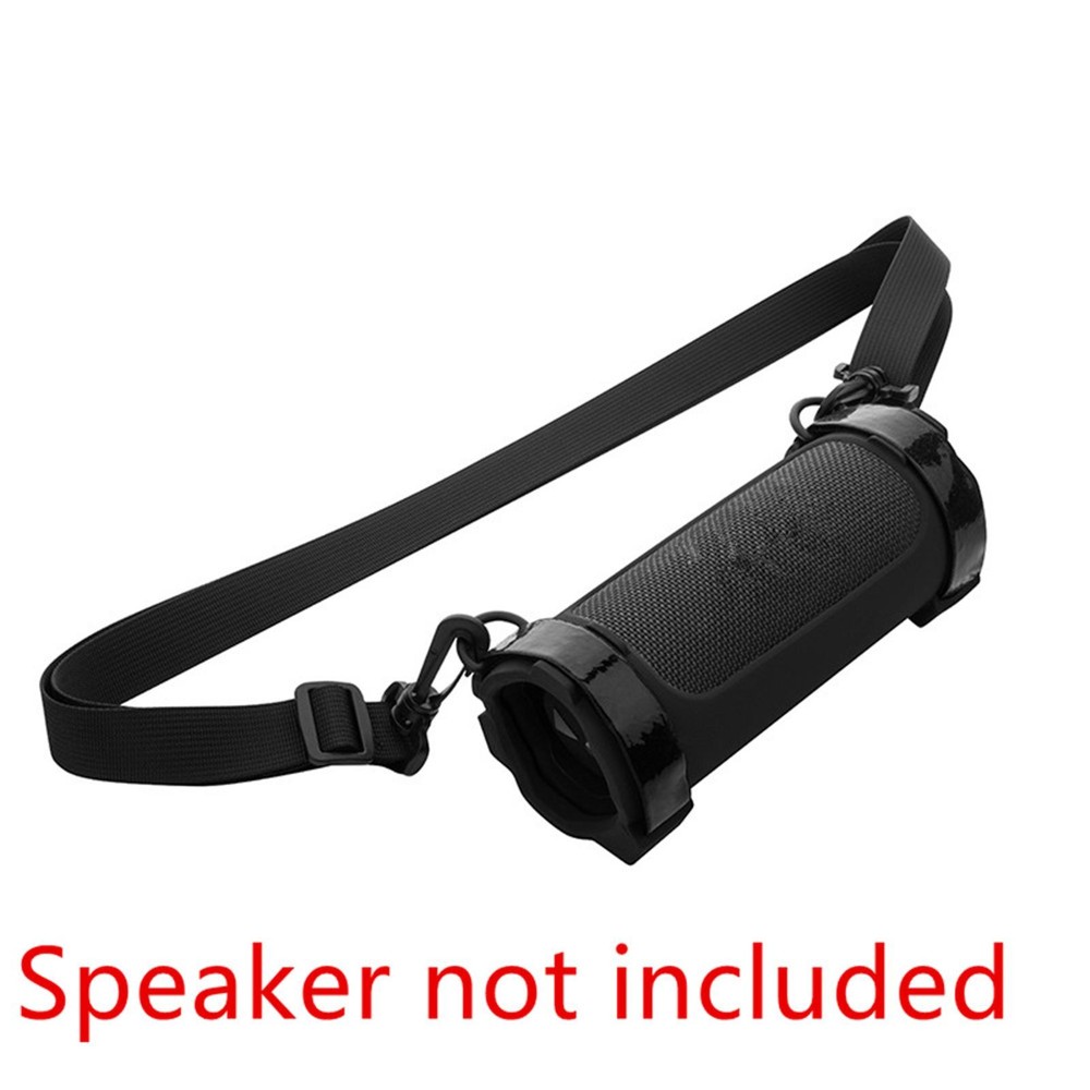 Black Silicone Sleeve Protective Case For JBL FLIP 6 Bluetooth Speaker Acc