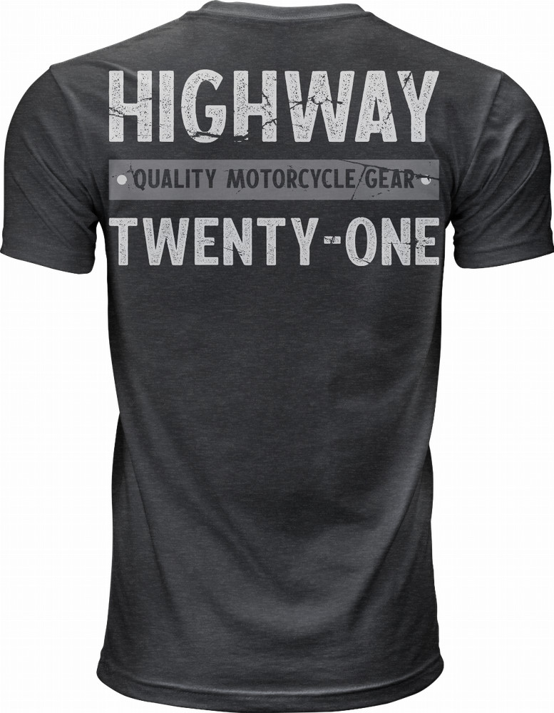 HIGHWAY TEE BLACK SM