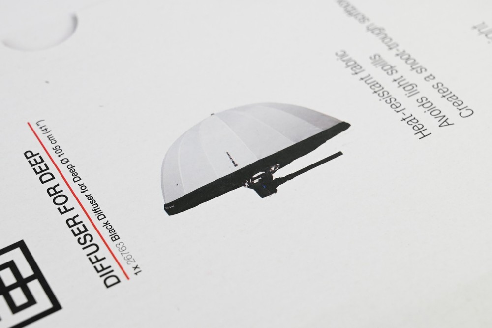 Elinchrom Black Diffuser for Deep Umbrella (41") 26763 #G358