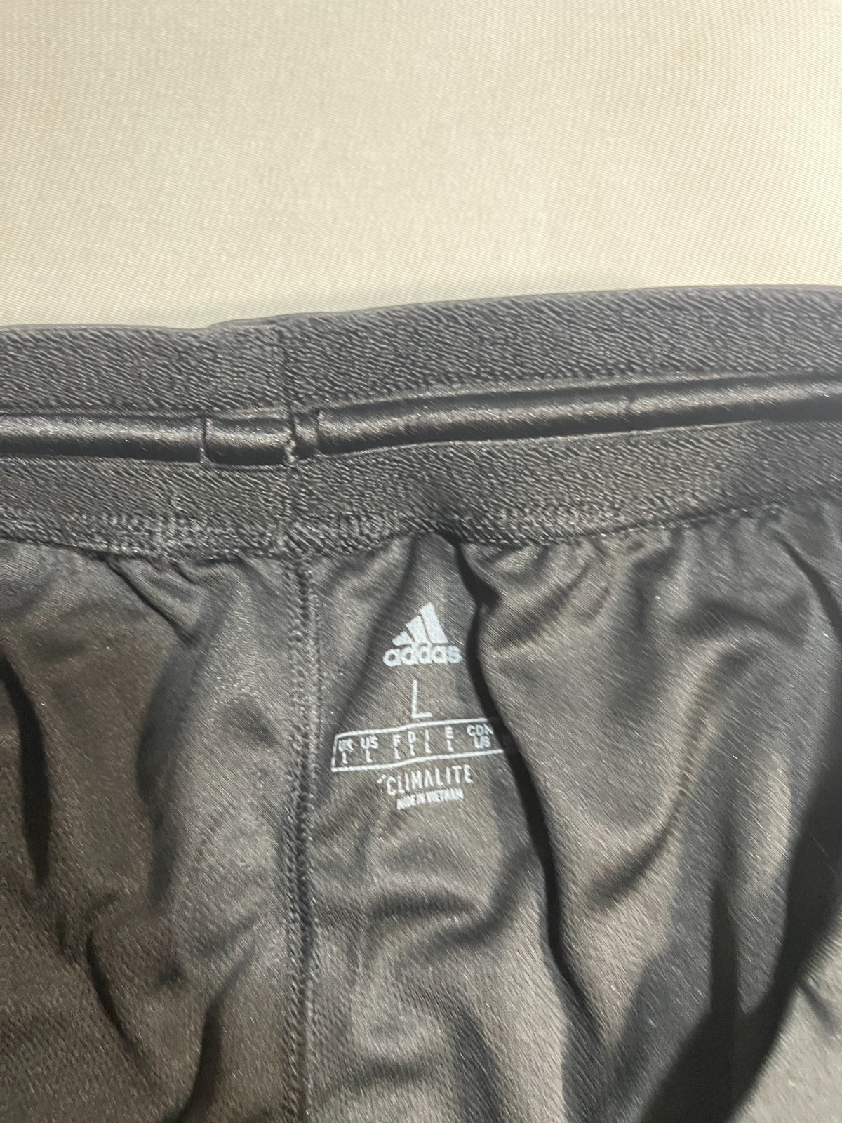 Adidas New England Revolution Soccer Shorts Black Climalite Men’s Large MLS