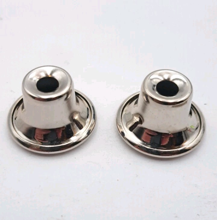 Reproduction Hoosier Cabinet Knobs Nickel Plated Drawer Door Pulls Hardware Pair