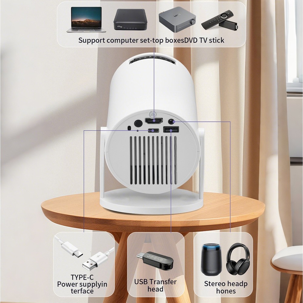 Portable Mini Game Video Projector,Enjoy a super visual experience