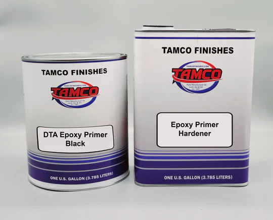 High Build Marine Grade Epoxy Primer KIT (2 Gallons)  Black