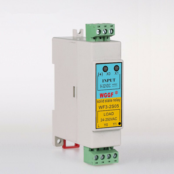 220V rail type DC control AC WF3-2S05 2-channel