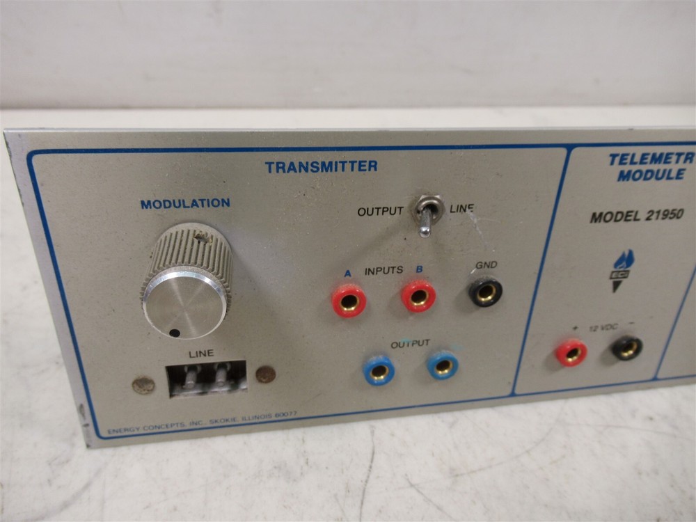 Energy Concepts ECI 21950 Telemetry Module Plug In for Oscilloscope System