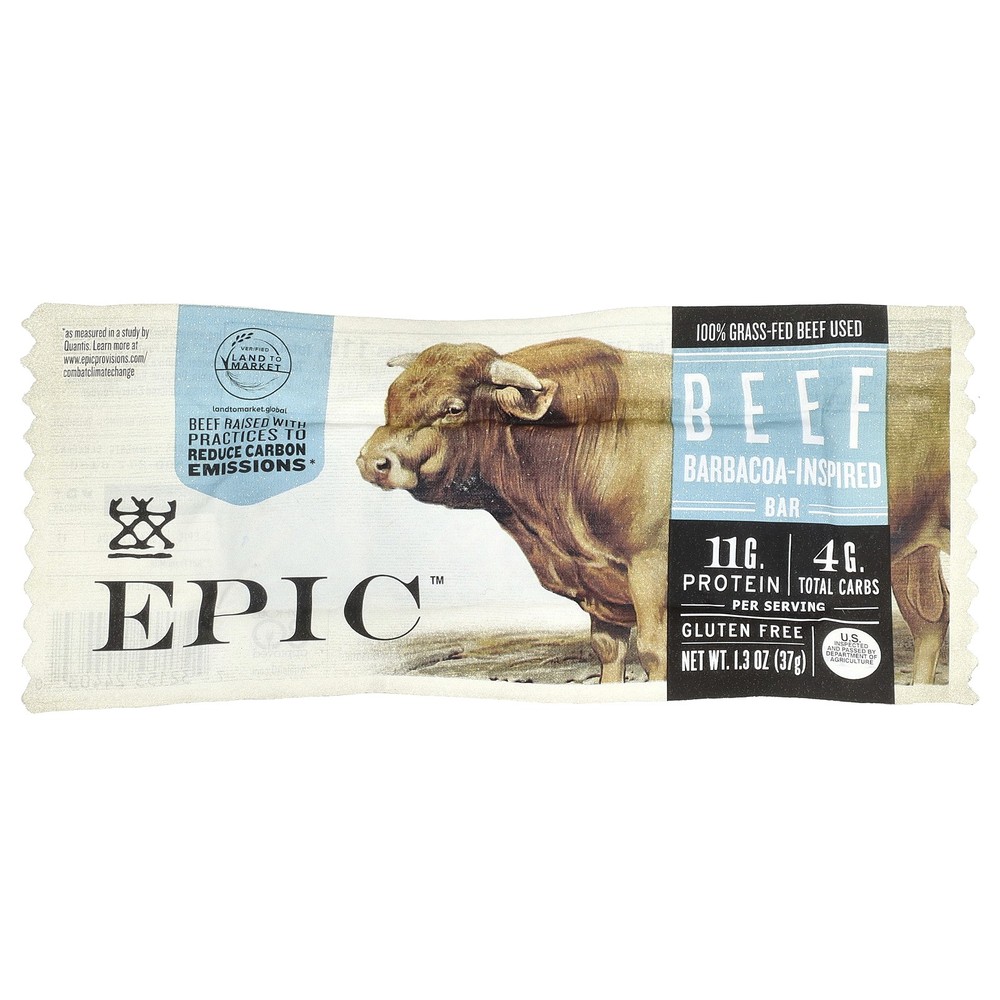 Beef Bar, Barbacoa-Inspired, 1.3 oz (37 g)