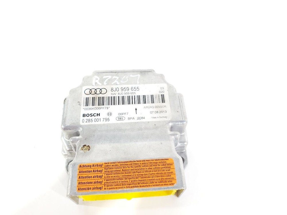2011 2015 Audi TT OEM 8j0959655 0285001795 Bag Control Module