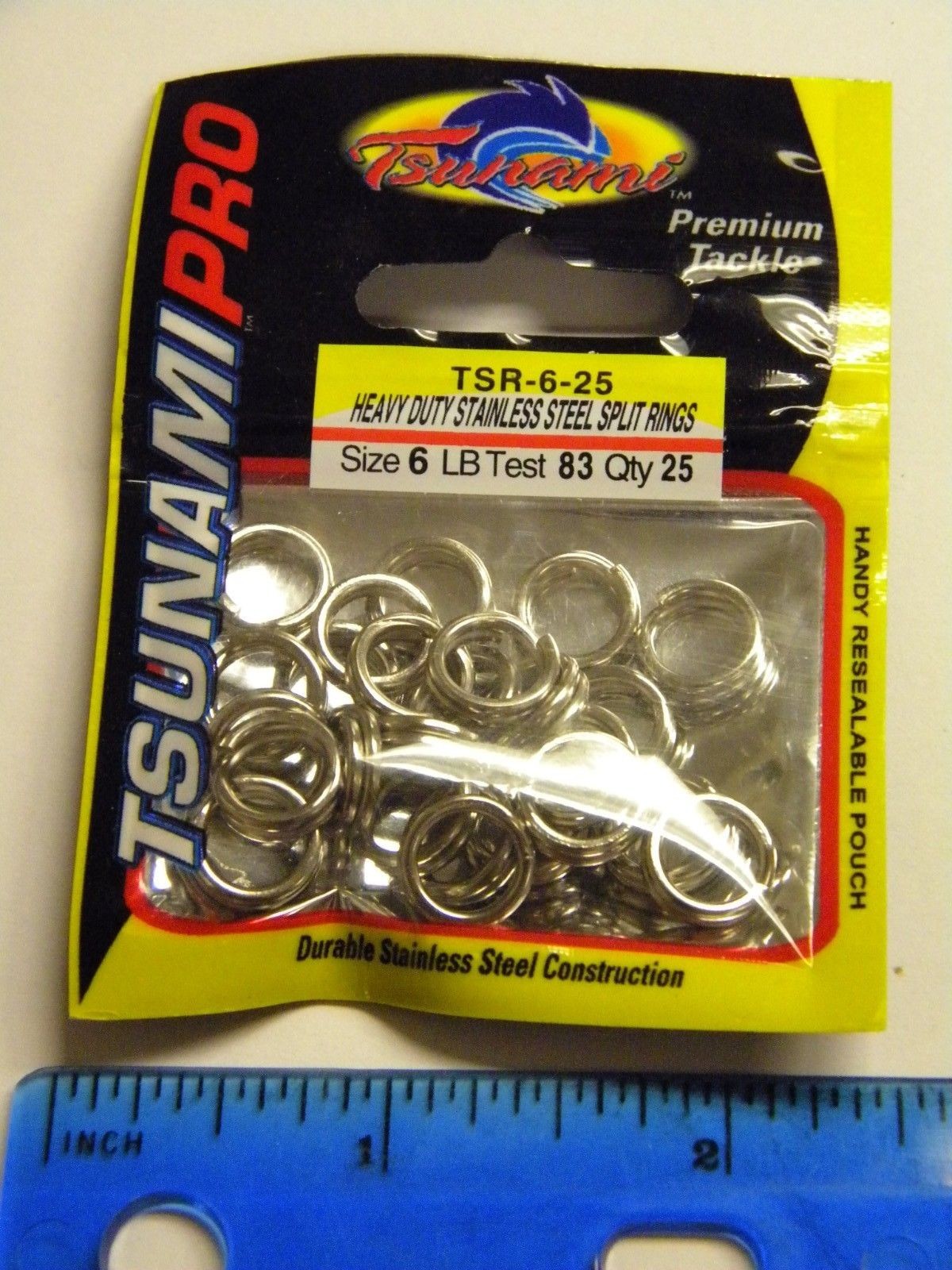 Tsunami Split Ring Stainless Steel Heavy Duty Split Rings