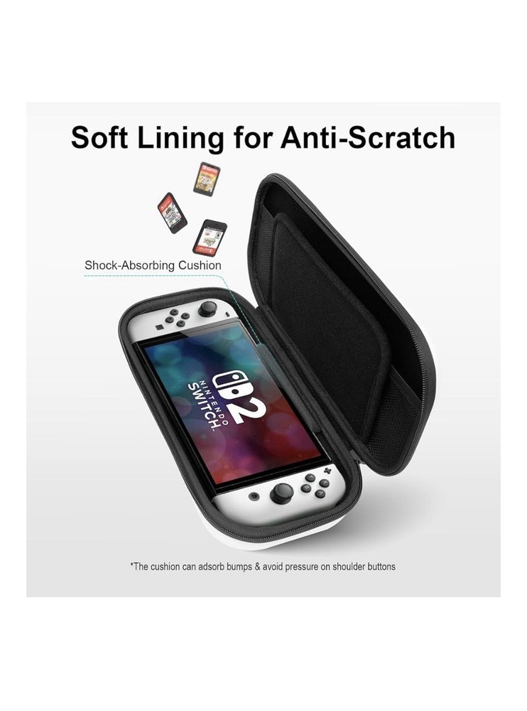 MeloSync Slim Carrying Case for Switch 2 Model 2025, Odorless