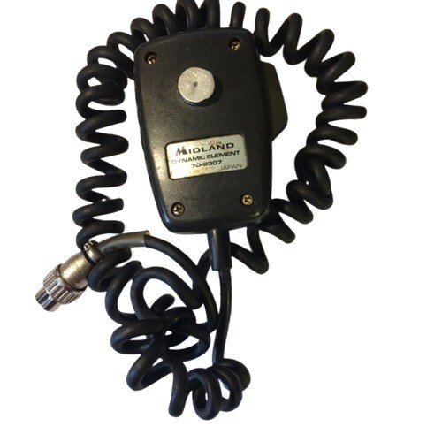 Midland 70-2307 - CB Hand Held Microphone, 6 Pin, Dynamic Element