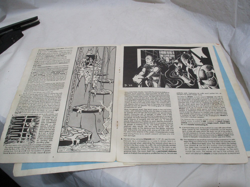 White Plume Mountain - S2 - AD&D Advanced Dungeons & Dragons TSR 9027