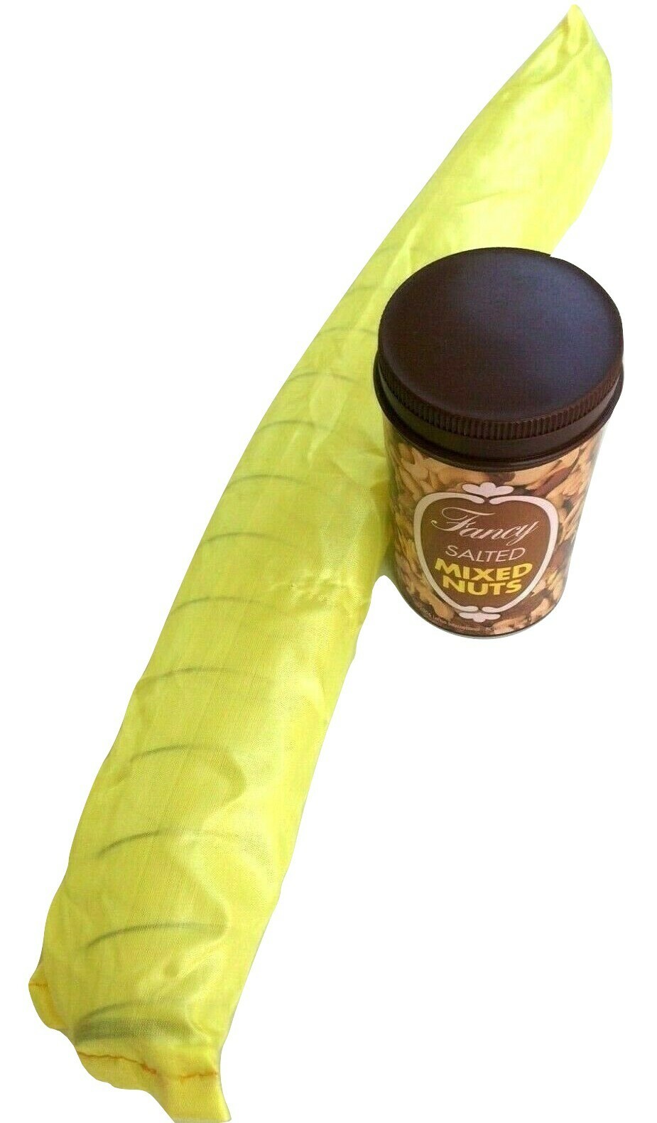 CLOTH SPRING SNAKE NUT CAN Plastic Jar Prank Joke Toy Jumping Jumps Out Funny