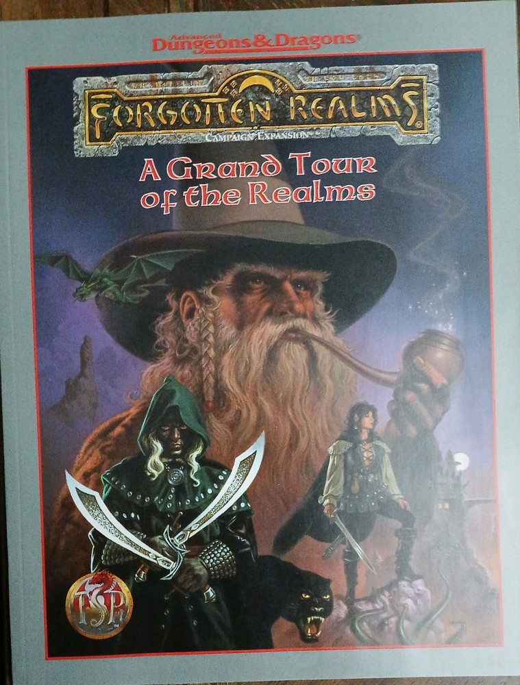 Forgotten Realms Bos Set Dungeons & Dragons TSR 1085 please read script details