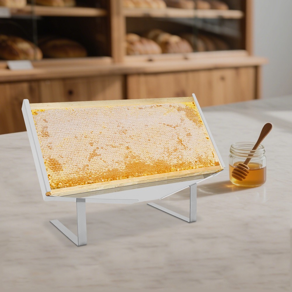Honeycomb Frame Display Stand Beekeeping Showing Rack Honey Uncapping Holder