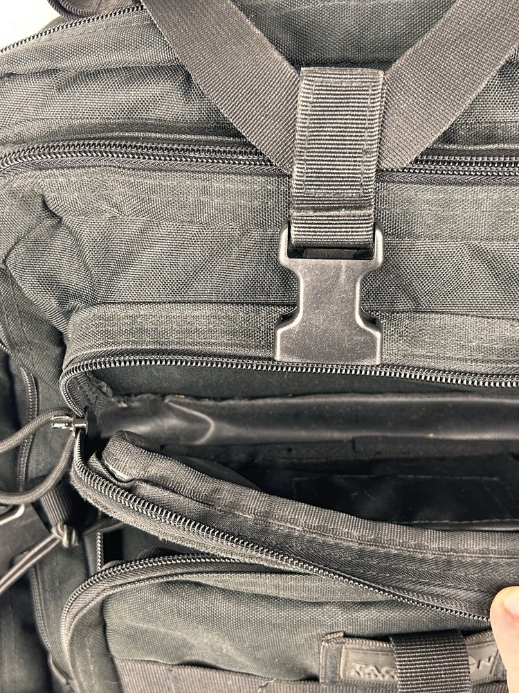 Tacticon Armament tactical backpack black Multi Pockets Buckles Straps Labtop