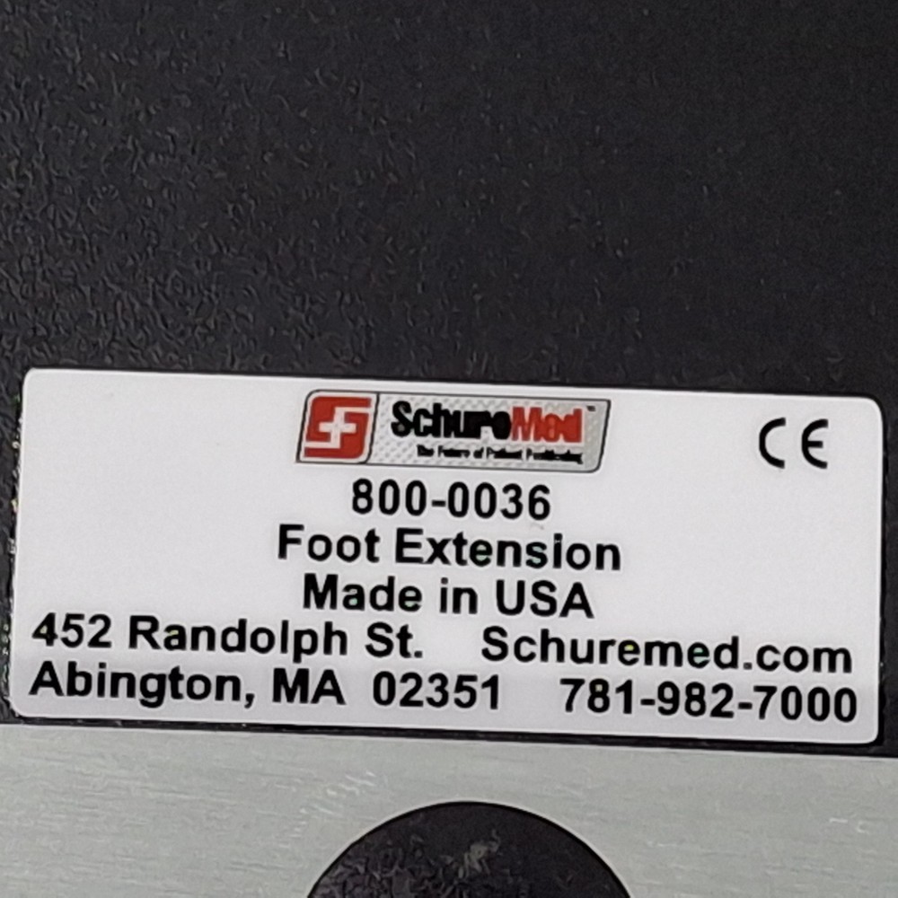 SchureMed 800-0036 Foot Extension