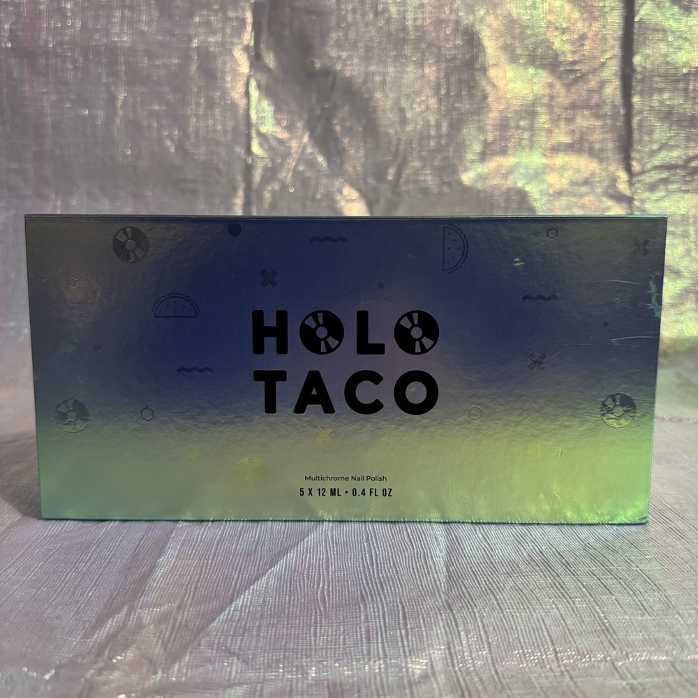 18 EMPTY Holo Taco Nail Polish Collection Boxes *ONLY BOXES*