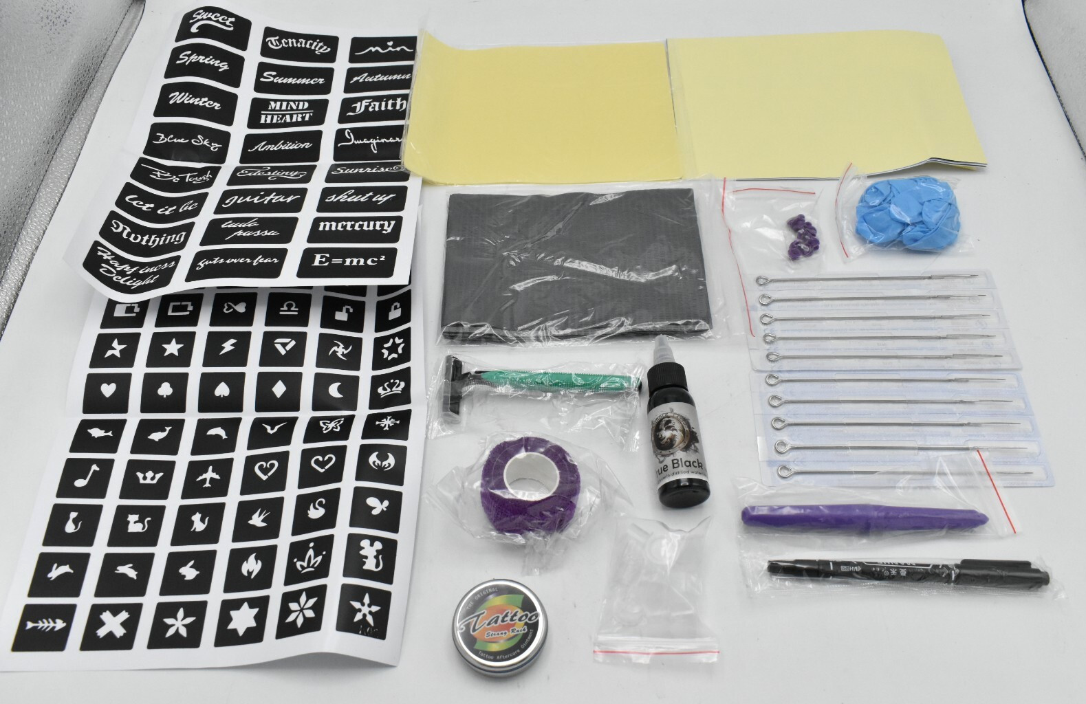Wormhole Hand Poke Tattoo Kit TK102 Manual Tattoo Kit