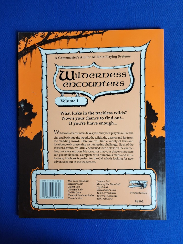 Wilderness Encounters - Flying Buffalo #8561