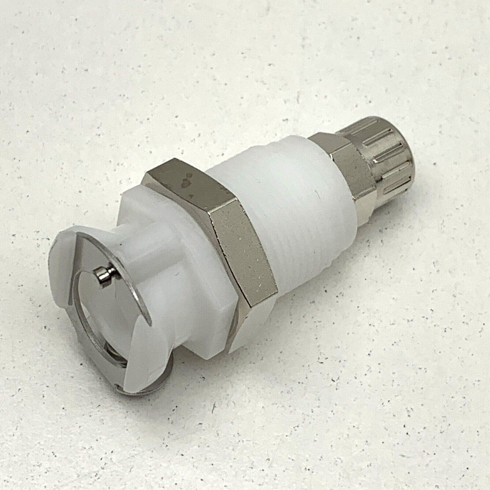(6-Pack) CPC Colder PLC12004 Quick Disconnect Panel Mount Coupling Body 1/4 PTF