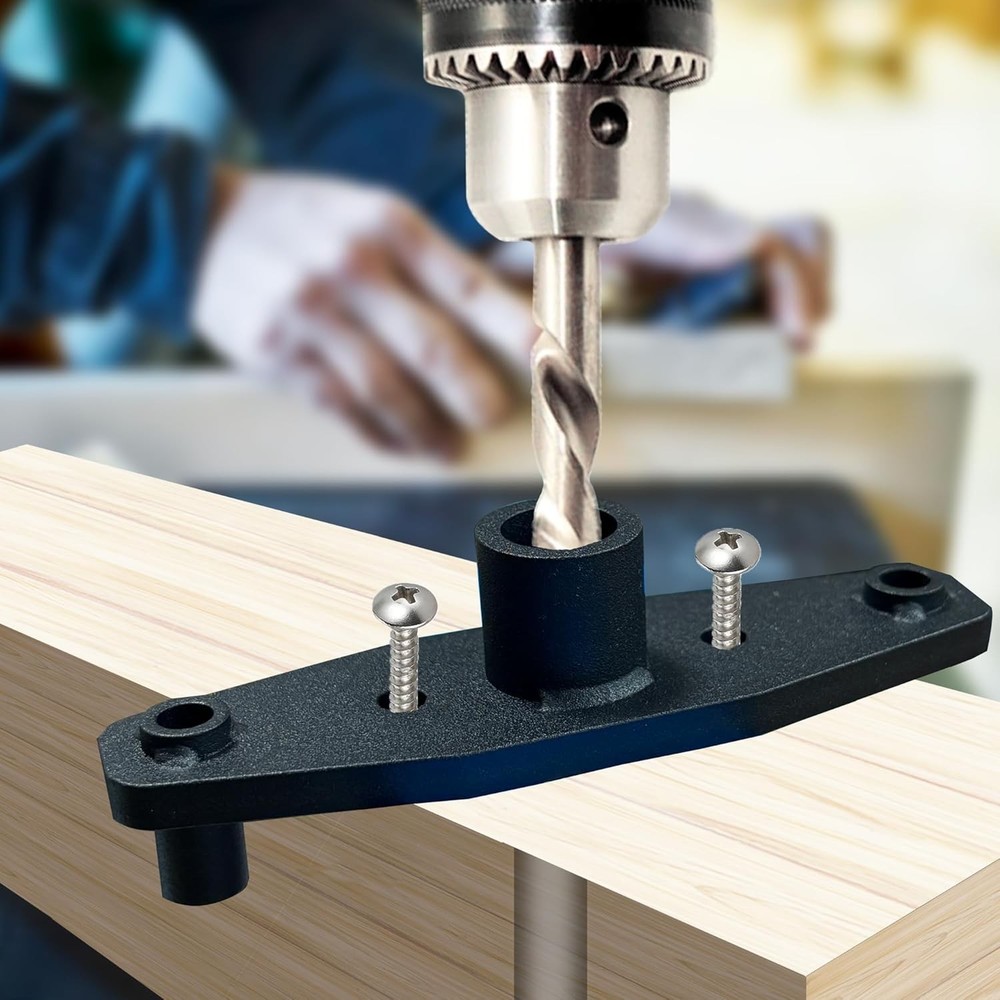 Dowel jig Kit Floating Shelf Bracket Drill Guide Woodworking for Straight Hole