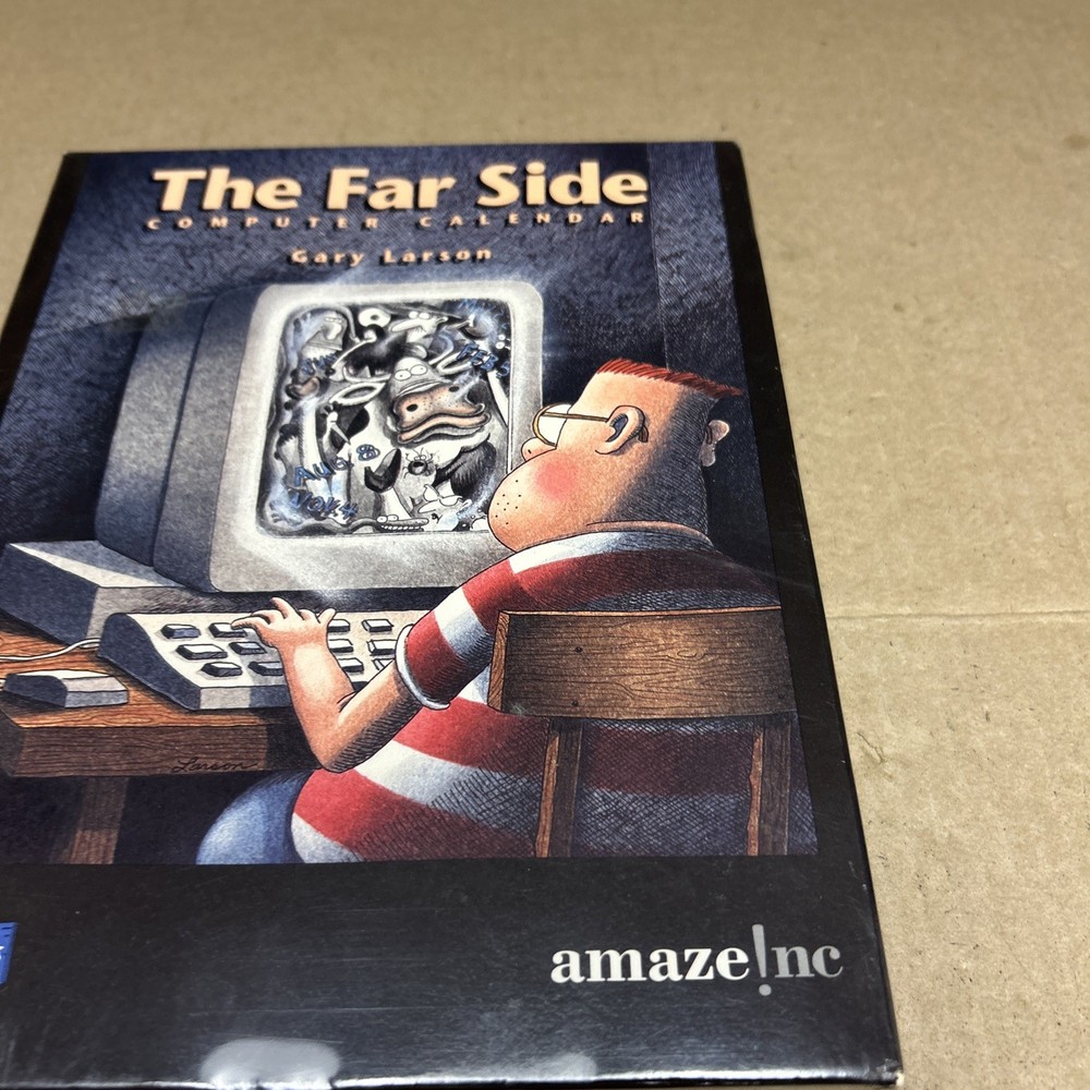 NEW - The Far Side 1991 Windows Computer Calendar Gary Larson