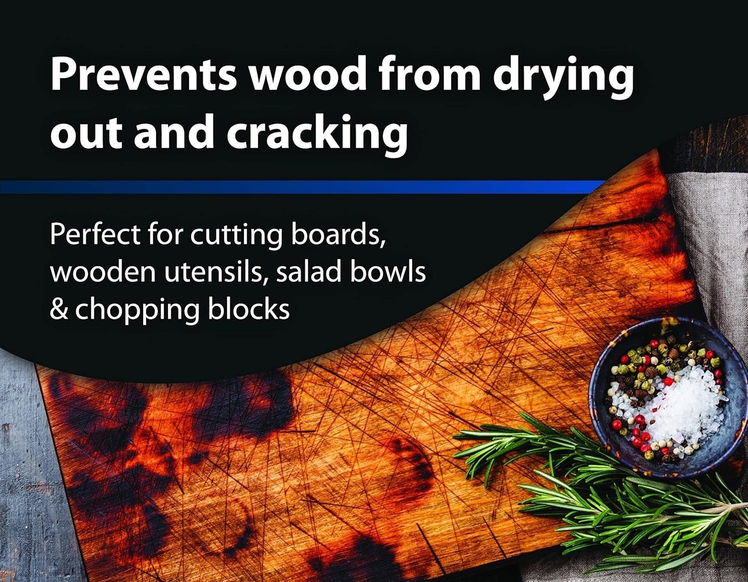 Food Grade Mineral Oil 1 Gallon For Wood Cutting Boards, Butcher Block, Odorless