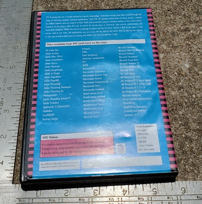 Vtc Training Adobe InDesign Disc Video CD