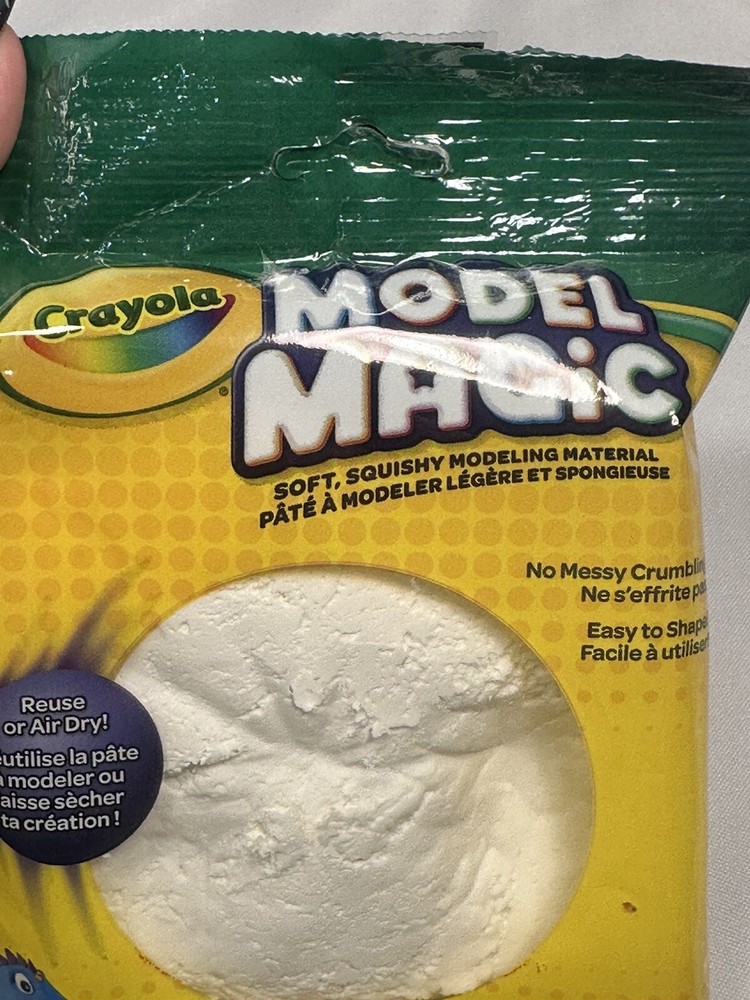 crayola model magic clay 1 pack 4 oz white