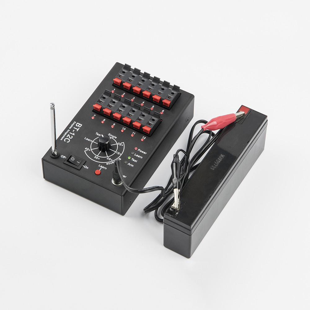 12 Cue wireless remote Fireworks Firing System Dividual Sequential Salvo Step