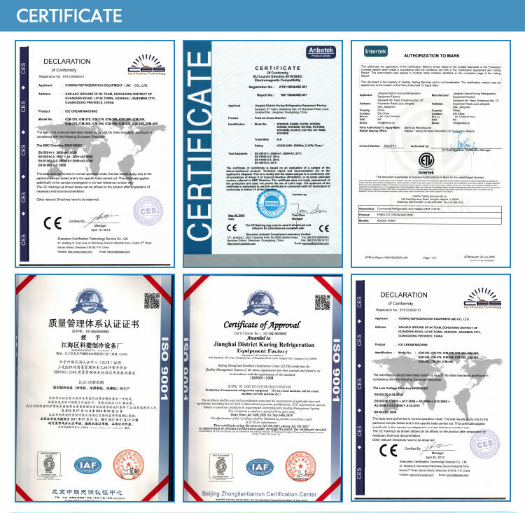 Kolice Commercial Swirl Hard ice Cream Blending Machine, Milkshake Machine