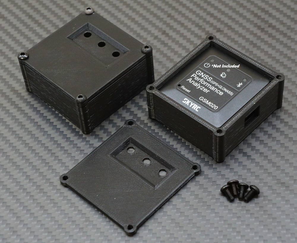 Stealth V2 3D Printed GNSS Performance Analyzer Case Holder SKYRC Power Hobby