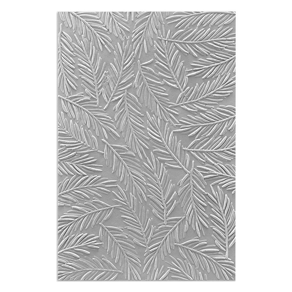 Spellbinders 3D Embossing Folder - Evergreen, E3D-061