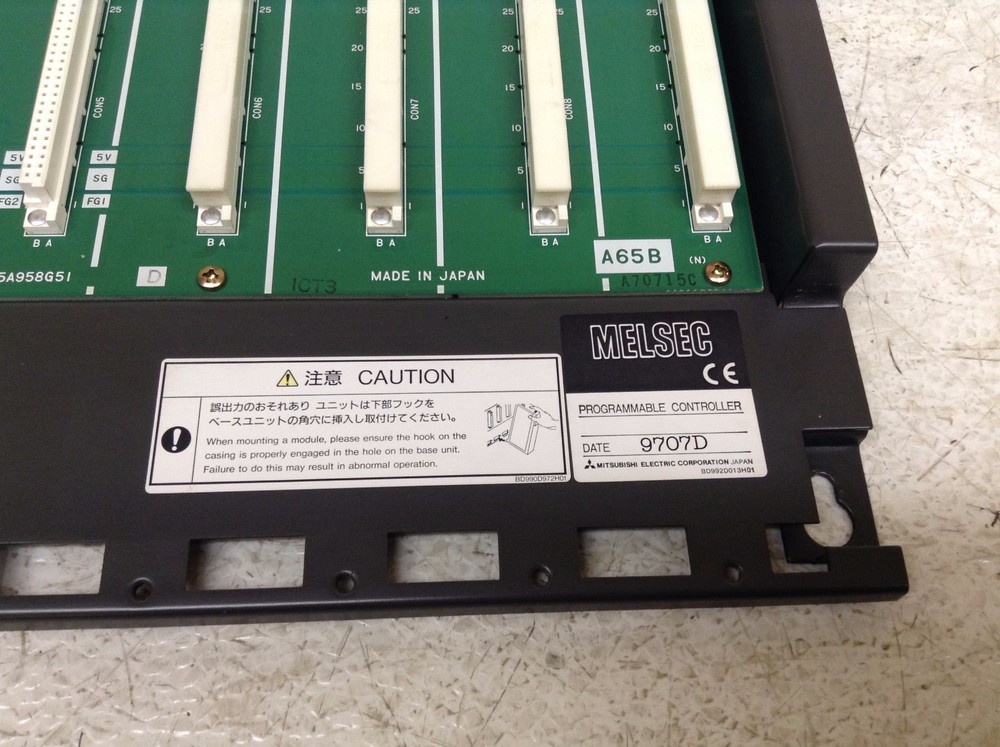 Mitsubishi Melsec A65B Expansion Rack PLC Module