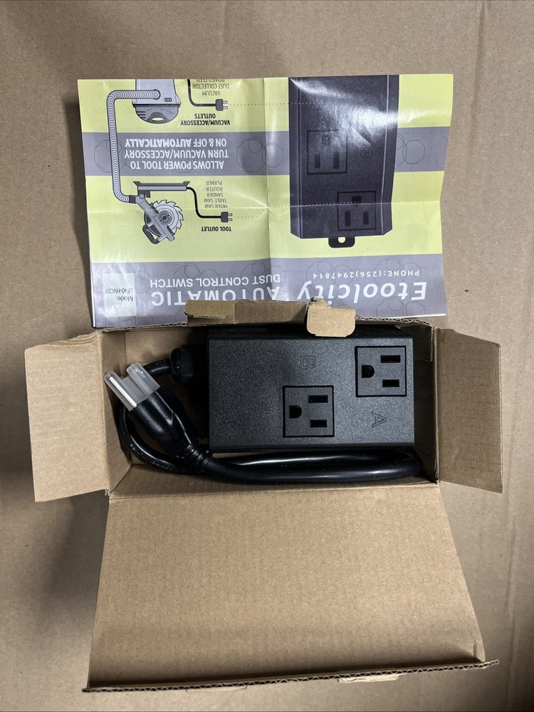 Etoolcity LF40-HVC02 Automatic Dust Control Switch Vacuum Tool Power